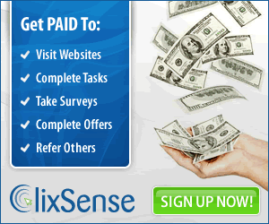 Clixsense - Earn money surfing the web